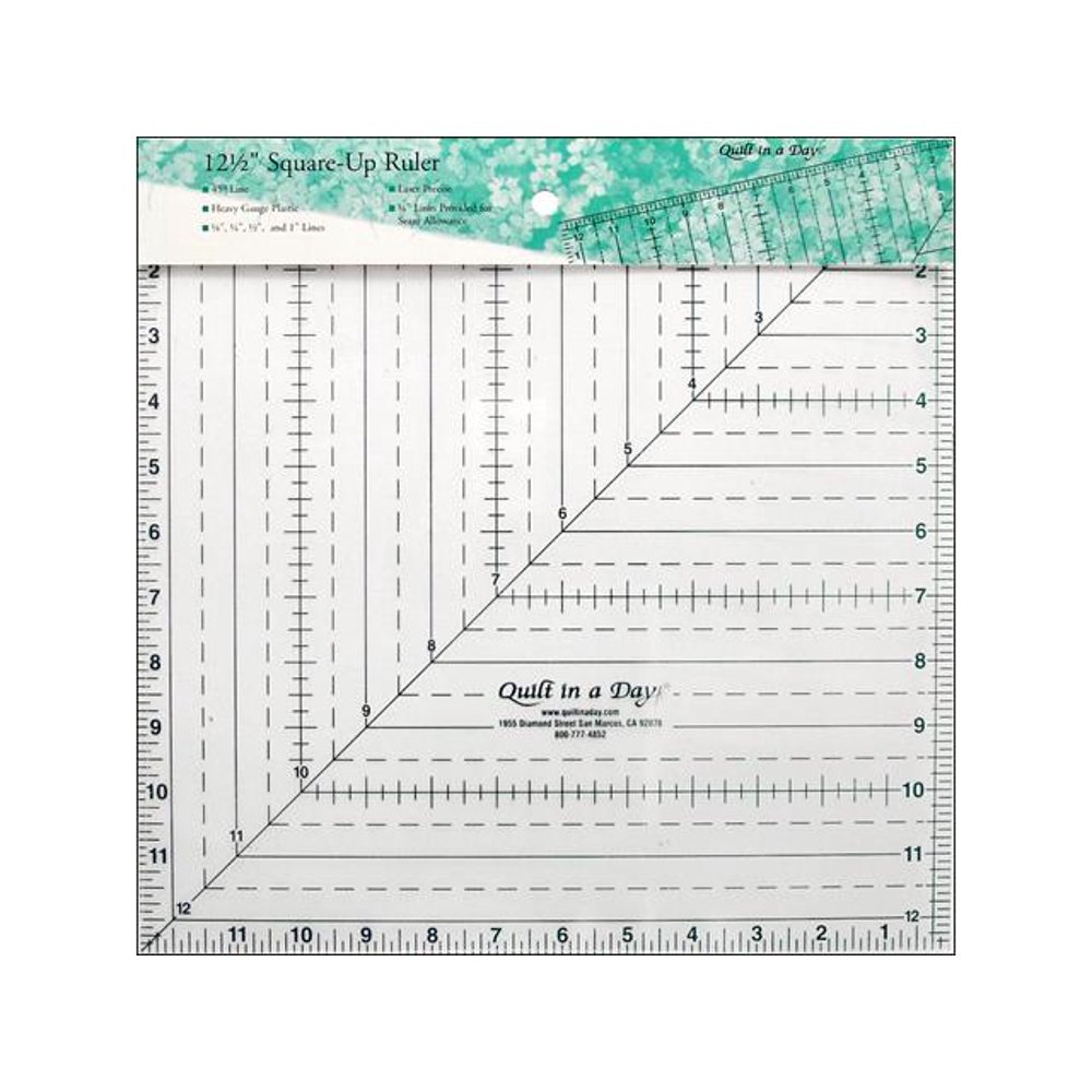 Quilt In A Day Ruler 12.5" Square Up