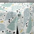 thumbnail image 4 of Abstract Dog Crate Cover, Scattered Cluttered Layout of Irregular Shapes Dotted Motifs Pattern, Easy to Use Pet Kennel Cover Small Dogs Puppies Kittens, 7 Sizes, Pale Seafoam and White, by Ambesonne, 4 of 6