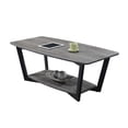 thumbnail image 3 of Pemberly Row Coffee Table in Driftwood Gray Wood Finish, 3 of 4
