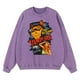 thumbnail image 3 of Sudadera con capucha vintage desgastada con el regreso del gato Vampurr para hombre, sudadera de algodón holgada de otoño, sudadera informal de gran tamaño, 3 of 4