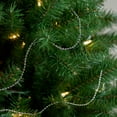 thumbnail image 3 of Northlight Metallic Beaded Commercial Christmas Garland - 66' x .15" - Silver - Unlit, 3 of 3
