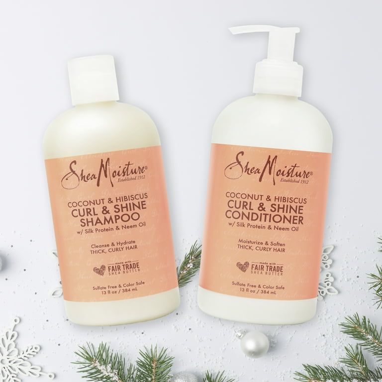GLOW EX EXTRA SHAMPOO & CONDITIONERセット Sheamoisture Wash & Glow Women's Gift Set Shampoo & Conditioner
