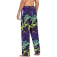 thumbnail image 5 of GZHJMY Gamepad Pajama Pants for Men, Lounge Pants Lightweight Men Pajama Bottoms with Drawstring Pockets, Christmas New Year Birthday Gifts, Large, 5 of 6