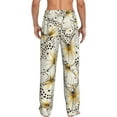 thumbnail image 3 of Balery Different Butterflys print Men's Pajama Pants,Ultra Lightweight Pjs,Lounge Pant-Medium, 3 of 9