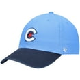 thumbnail image 3 of Men's '47 Light Blue Chicago Cubs City Connect Clean Up Adjustable Hat, 3 of 4