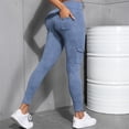 thumbnail image 5 of PFRNLF Leggings with Flap Pockets Workout Cargo Leggings for Women High Waist Tummy Control Running Yoga Pants, 5 of 8