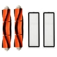 thumbnail image 1 of 4pcs Washable Hepa Filter Main Brush For Dreame S10 S10 Pro Robot, 1 of 5