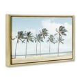 thumbnail image 4 of Stupell Industries Windswept Palm Trees Nautical & Beach Painting Gold Floater Framed Canvas Art Print Wall Art, 31 x 21, 4 of 10