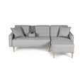 thumbnail image 2 of Sala Modular Reversible Makora Kendall Con Memory Foam, Color Gris Claro, Lino Respaldo Reclinable De 3 posiciones., 2 of 10
