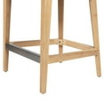 thumbnail image 6 of Jennifer Taylor Home Penny Round Arched Upholstered Counter Stool, Set of 2, Travertine Beige Chenille, 6 of 9