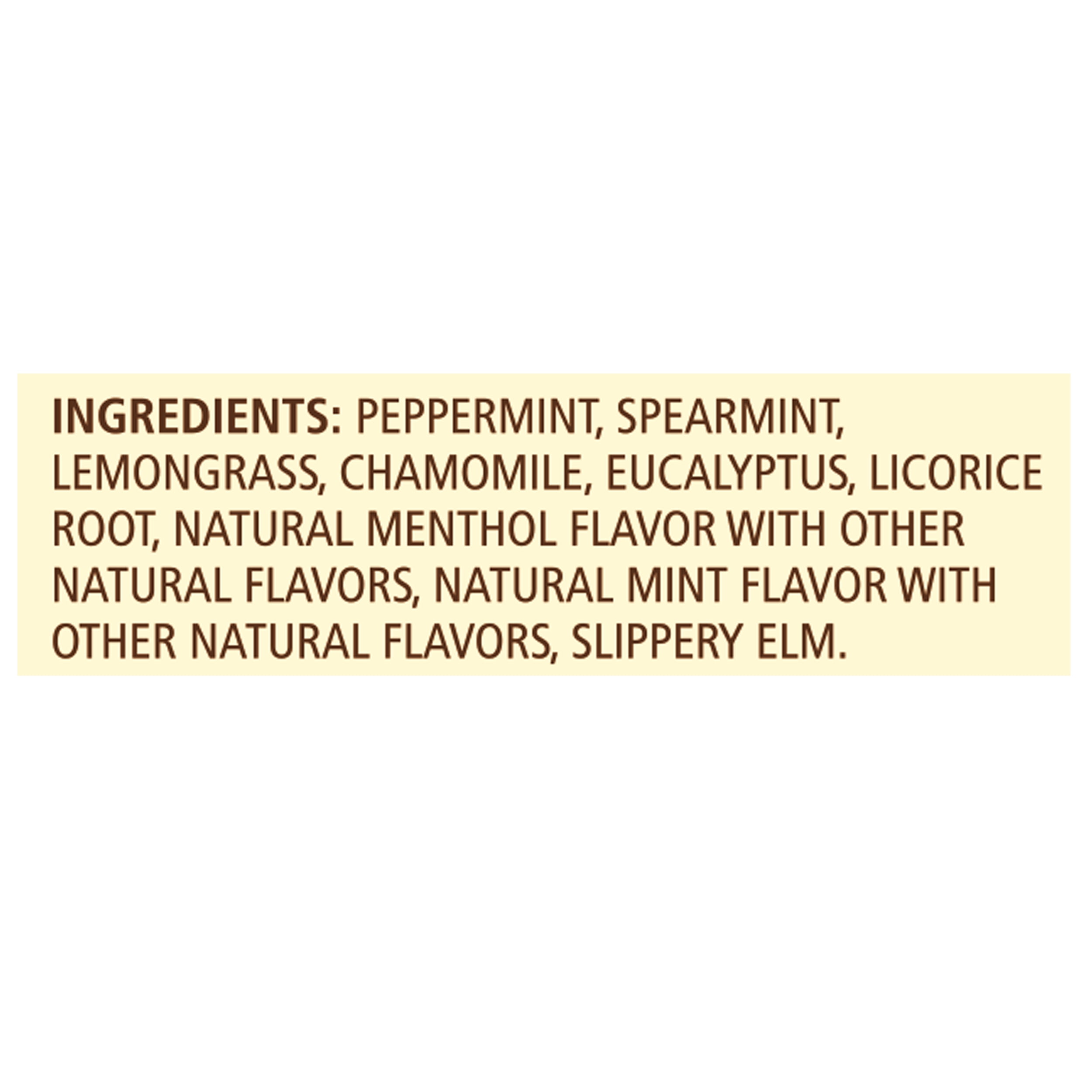(6 pack) Celestial Seasonings Throat Cooler Caffeine-Free Herbal Tea Bags (16 Count)