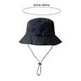 thumbnail image 6 of HOMEIORA Waterproof Bucket Rain Hat with Chin Strap Quick Dry Packable Boonie Sun Hat Safari Hat UV Protection - Army Green, 1 Pack, 6 of 6