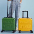 thumbnail image 3 of Maleta rodante con ruedas para hombre y mujer, Maleta de viaje con personalidad, a la moda, Maleta de 18 a 20 pulgadas, novedad de 2020, 3 of 4