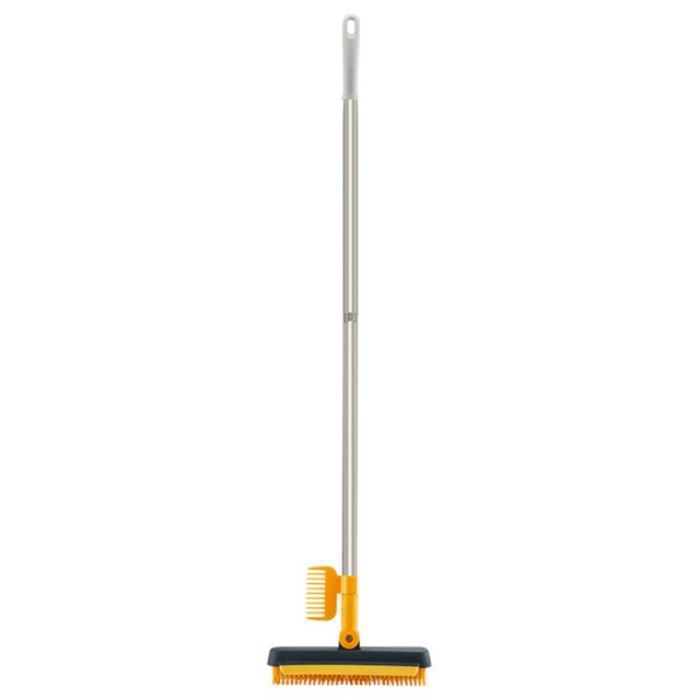2 In 1 Floor Scrape And Brush Easy Cleaning Extended Design Brush For Cleaning Tiles Garage