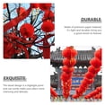 thumbnail image 2 of 25 Pcs Lanternes de Festival de Printemps Pliables Lanternes en Papier Rouges Lanternes du Nouvel An, 2 of 8