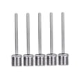 thumbnail image 2 of Advancent de bomba de inflado de 5 piezas, adaptador de válvulas de aire profesional resistente al desgaste de acero inoxidable, pines de bomba, Ciclismo plata 5 piezas Advancent OD2756-00B, 2 of 6