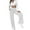 White Womens Full Length Pants, variant on Daily Full Length Pants for Women 2024 Trendy Summer Savings SMihono Loose Casual Women's Fashion Comfortable Solid Color Pocket Relaxed Fit Flared Pants Black 4