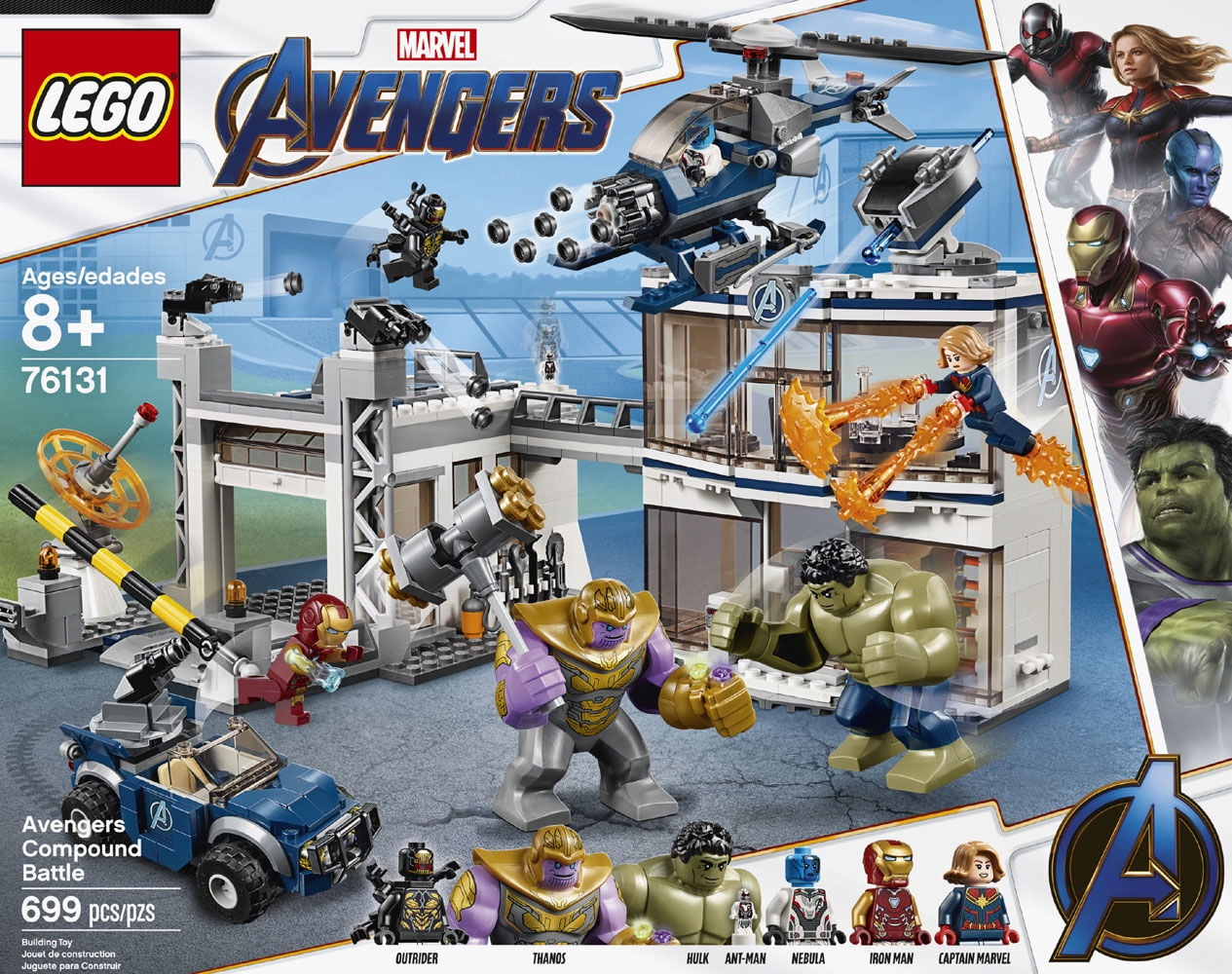 lego super heroes avengers compound battle 76131