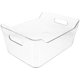 thumbnail image 2 of Transparent Storage Bin for Organized Desktop and Countertop Clutter, PP Material, 11.8x8.6x5.5 Inches, 2 of 4