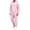 Pink, variant on Rexolia Men's Drop Shoulder Pullover Hoodie and Jogger Set with Kangaroo Pocket Relaxed Black L