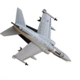 thumbnail image 4 of GUYUTING Italian AMX Ghibli A-11 1:100 Scale Aircraft Model Alloy Construction For Military Aviation Fans Collection Display, 4 of 9