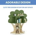 thumbnail image 4 of Delta Children Tree Bookcase - Greenguard Gold Certified, Fern Green/Crafted Natural, 4 of 7