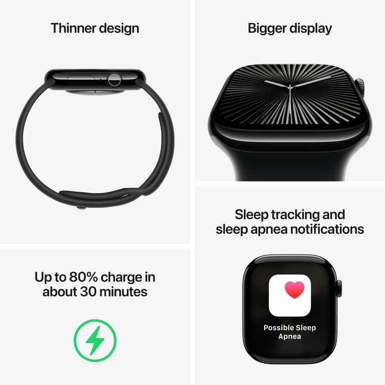 Amazon.com: Apple Watch Series 10 [GPS 42mm case] Smartwatch