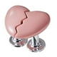 thumbnail image 3 of Botón de presión para inodoro en forma de corazón , botón de descarga para uñas largas, botón de tanque de inodoro portátil para decoración del , rosa Soledad Botón de presión del inodoro, 3 of 10