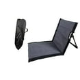 thumbnail image 4 of Silla de suelo con respaldo Zulema Asientos de playa Gris 39cmx40cmx38cm, 4 of 8