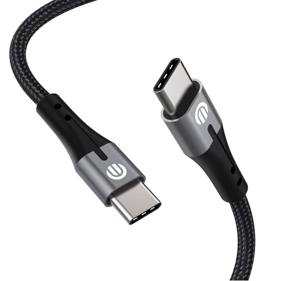 USB C to USB C 2.0 Fast Charging Cable, Njjex 6ft USB-C to USB-C Charger Cord Compatible with Samsung Galaxy A10E A11 A21 A51 A52, iPad Pro 2018 and More