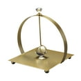 thumbnail image 3 of Dispensador de pañuelos con soporte para servilletas Strade Fareast Limited hierro con brazo con peso oro, 3 of 8