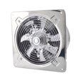 thumbnail image 1 of Extractor de aire multifunción de acero inoxidable para cocina, baño, almacén, garaje, 220V, 120W, 1 of 14