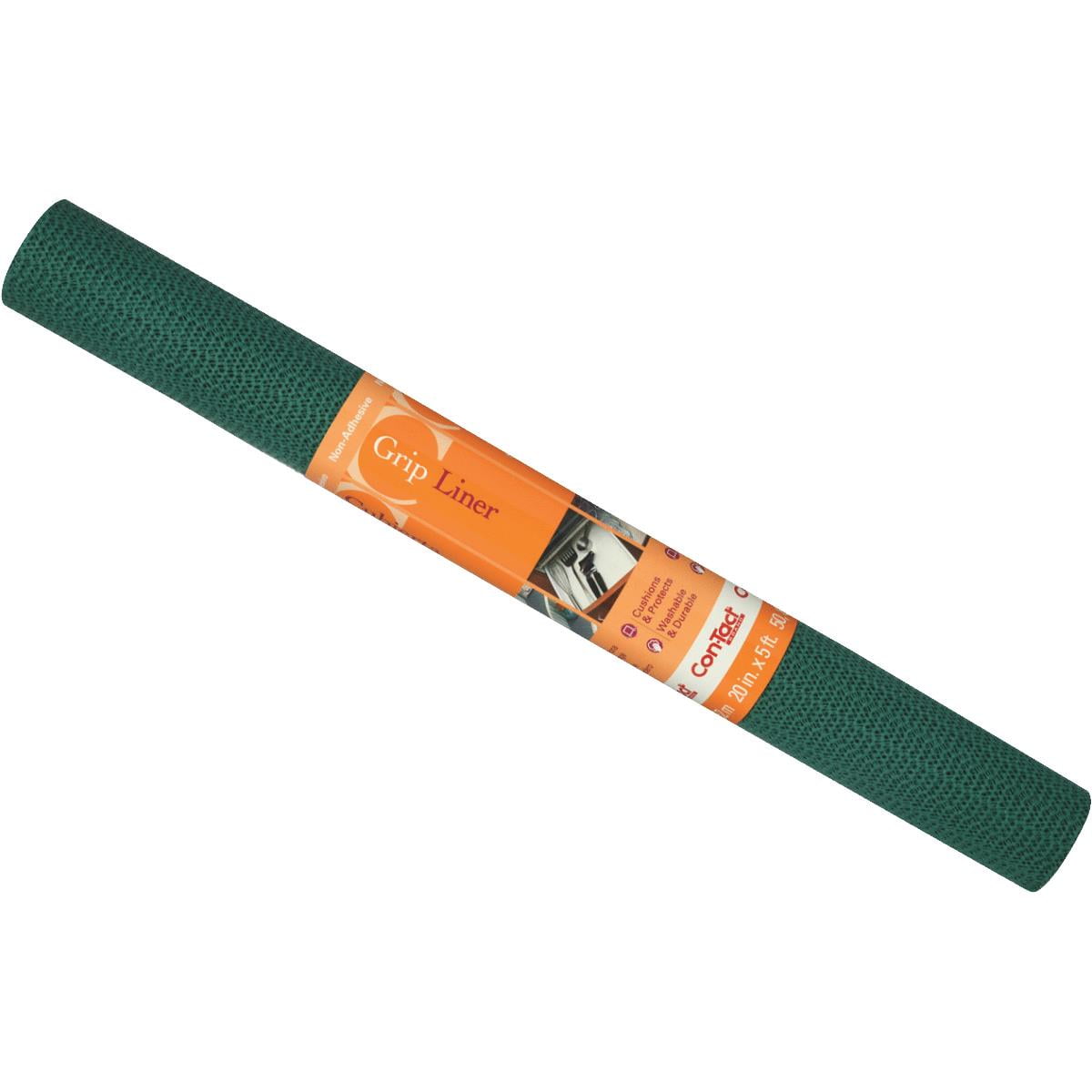 Con-Tact 20 In. x 5 Ft. Hunter Green Beaded Grip Non-Adhesive Shelf Liner