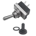 thumbnail image 3 of 12V 25A Switch Automotive Toggle Switch Automotive Use 6A At 125Vac Cost-Effective Solution Iron Silver Material, 3 of 9