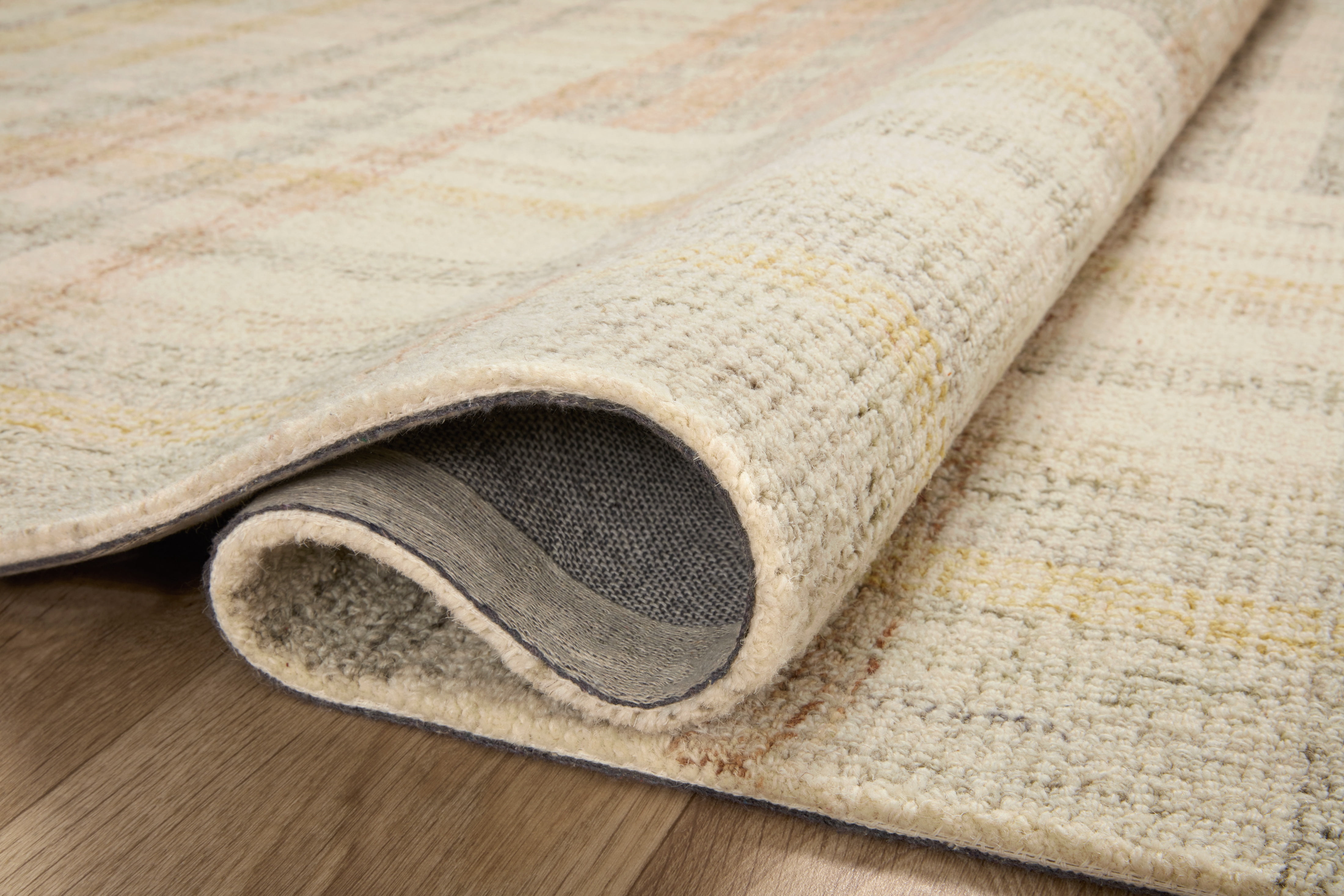 Chris Loves Julia x LoloiChris Natural / Multi 2'-6" x 9'-9" Runner Rug