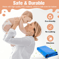 thumbnail image 2 of Heavy Duty Waterproof Rectangle Inflatable Swimming Pool Cover-87"x59"-, 2 of 6