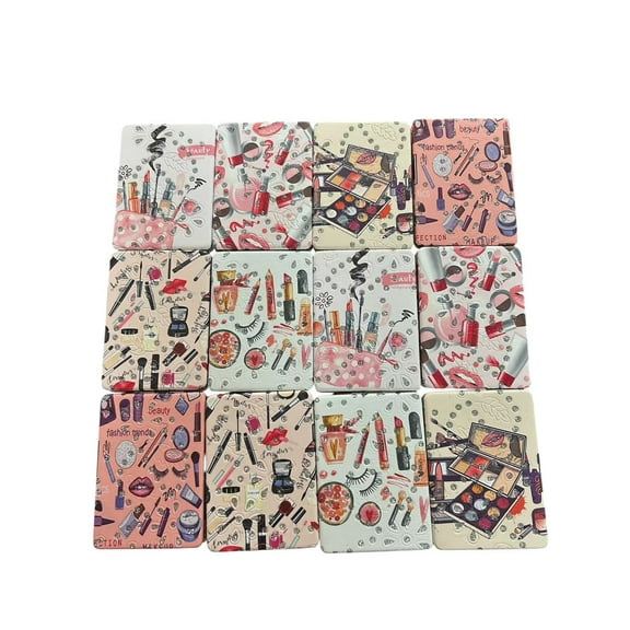 Set of 12 Princess Compact Mirror for Wedding/Bridal Shower/Baby Shower/Quinceañera/Birthday/Baptism/Religious Gift/Favor