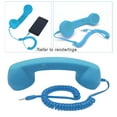 thumbnail image 3 of TISHITA Handset, 3.5mm Mobile Receiver for Cell - Light Blue, 3 of 8