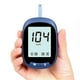 thumbnail image 1 of Kit de monitor de glucosa en sangre para pruebas precisas, kit de prueba de diabetes con 50 tiras de glucómetro, 50 lancetas y dispositivos, kit de prueba de glucosa en sangre portátil, no requiere co, 1 of 5