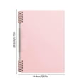 thumbnail image 3 of Rewenti A4 Ring-Bounds Notebook Polypropylene Reinforced Student-Friendly Detachable Blank Stationery Middle School Homework Notebook, 3 of 6