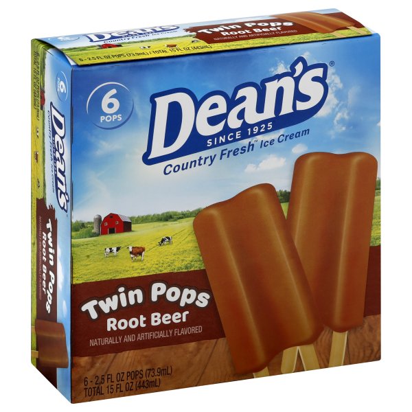 Dean S Country Fresh Root Beer Twin Pops 6 2 5 Oz Pops Walmart Com Dean S Country Fresh Root Beer Twin Pops 6 2 5 Oz Pops Walmart Com