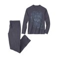 thumbnail image 1 of Atlas For Men - Juego de Pijama Lobo para Hombre (Marino), 1 of 2