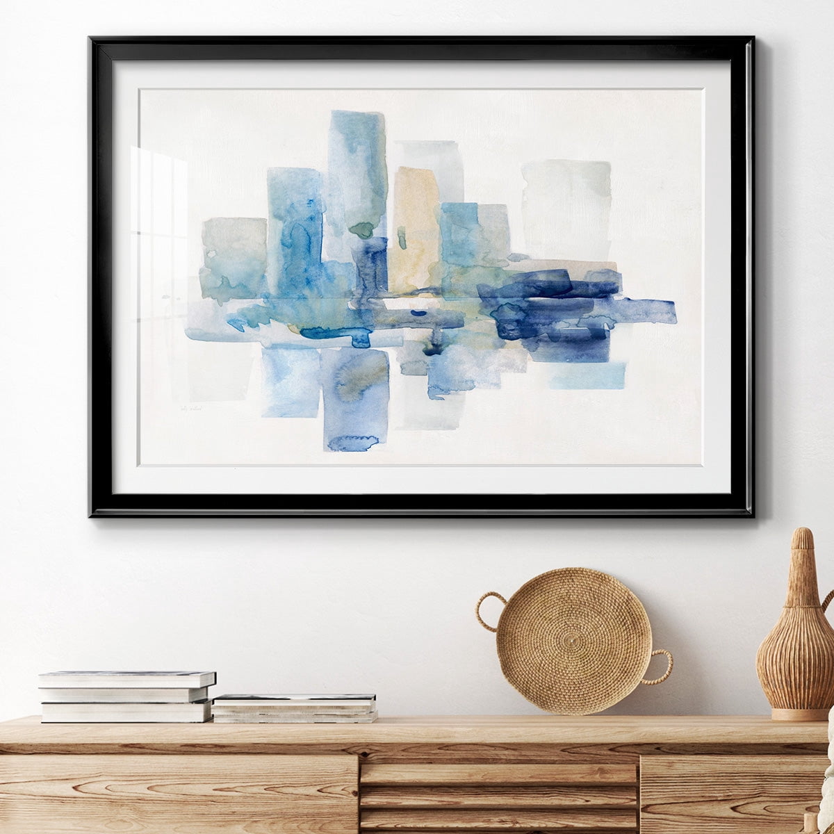 Soft Skyline I Premium Framed Print - Ready to Hang