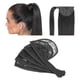 thumbnail image 3 of Paquete de 10 para el cabello de encaje grande para un moño de Afro Puff Gorros de peluca con cordón con hebil Sunnimix cola de caballo red de pelo, 3 of 8