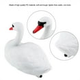 thumbnail image 1 of White Swan Decorations Exquisite Garden Decorations Cute White Swan Hunting Baits, 1 of 7