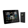 thumbnail image 2 of Multifunction Weather Station Alarm Clock Thermometer Hygrometer Touch Screen Wireless Sensor Sunrise Sunset Hygrothermograph ,Excellent Visual Experience, 2 of 7