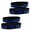 Blue, variant on MT Figure 8 Lifting Strap for Deadlift & Weightlifting - Black