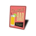 thumbnail image 4 of Cocktail Bar Novelty Decor, Metal Wall Sign - 10x14 Inches, 4 of 4