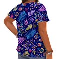 thumbnail image 2 of CLOOCL Hawaii Women Blouse Floral 3D Printed T-Shirts Oversized Summer Clothing, 2 of 6