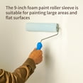 thumbnail image 6 of Voomey 3-Piece 9'' Blue  High Density Foam Paint  Roller Cover, 6 of 6